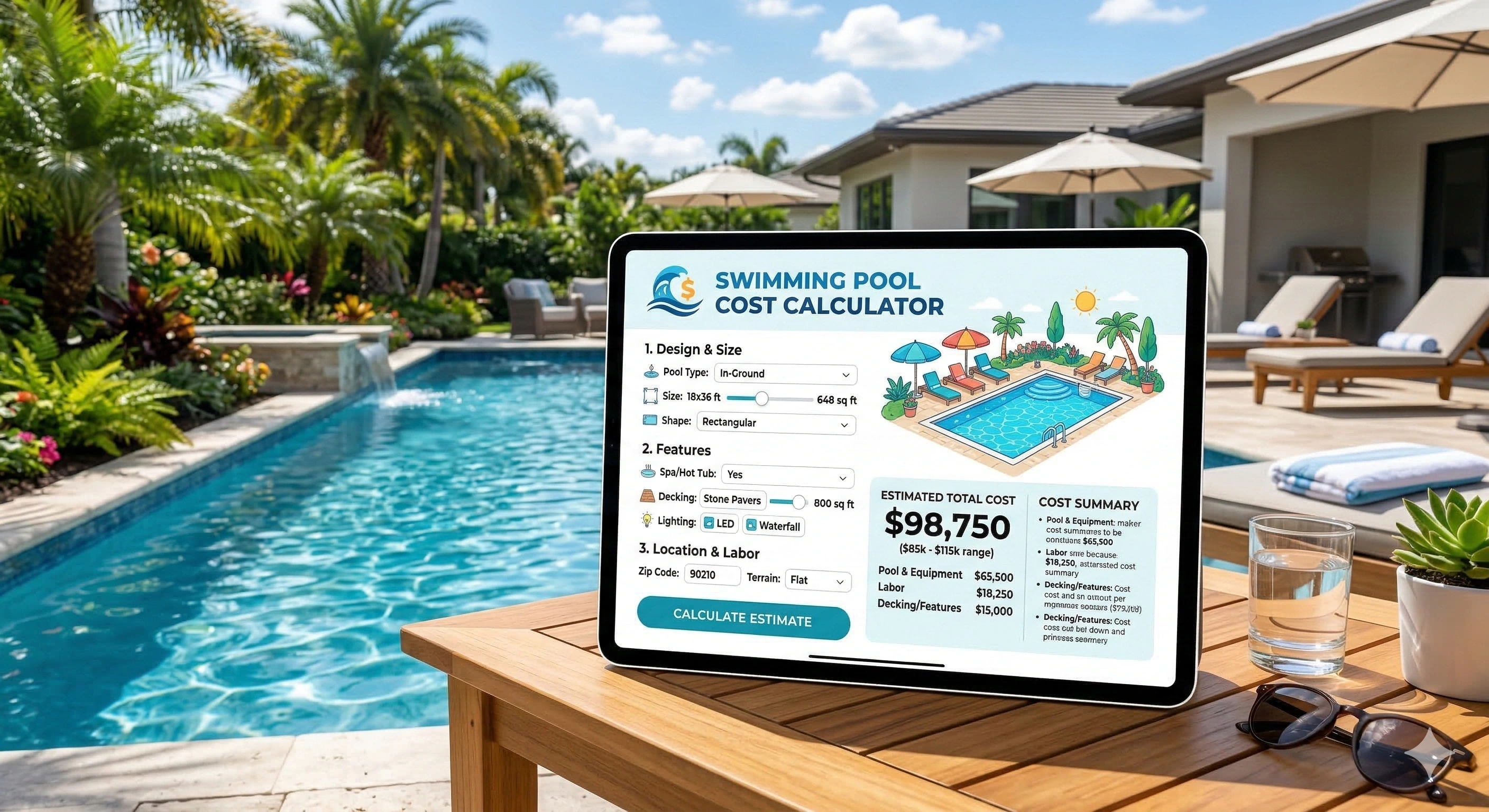 Pool Cost Calculator